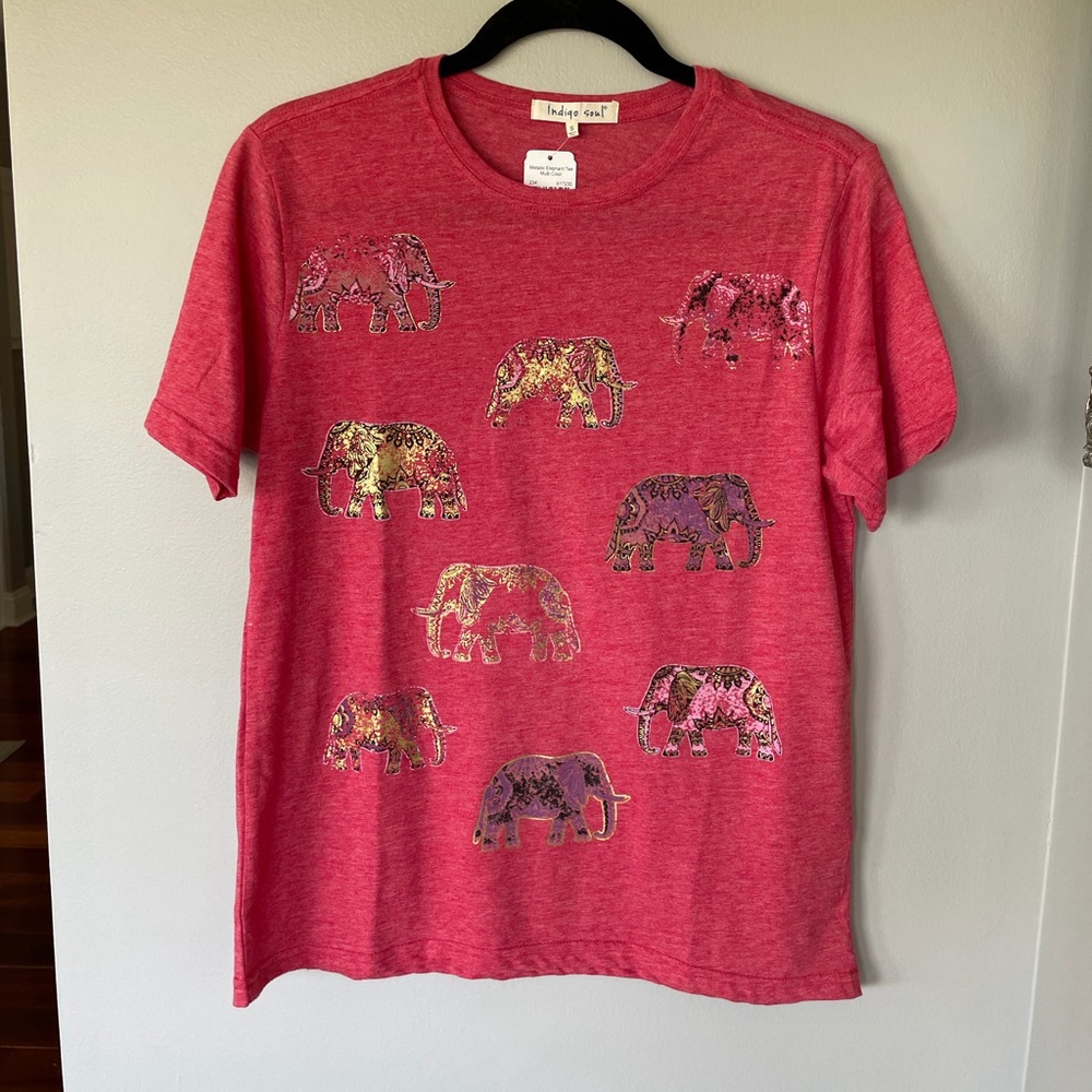 Elephant Print Shirt